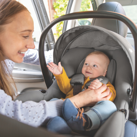 Scoica auto cu tetiera reglabila i-Snug 2, 40–75 cm, Fern, Joie 757463