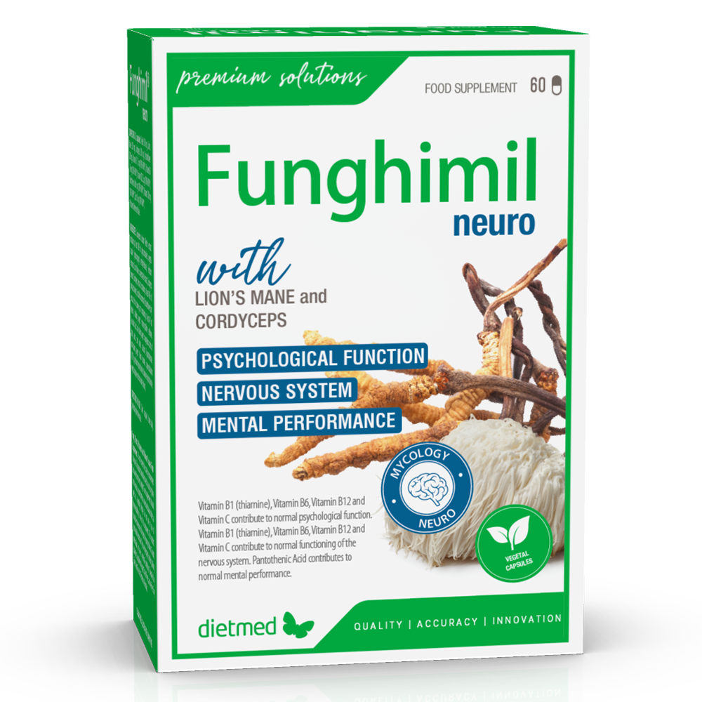Funghimil Neuro, 60 capsule vegetale, Dietmed