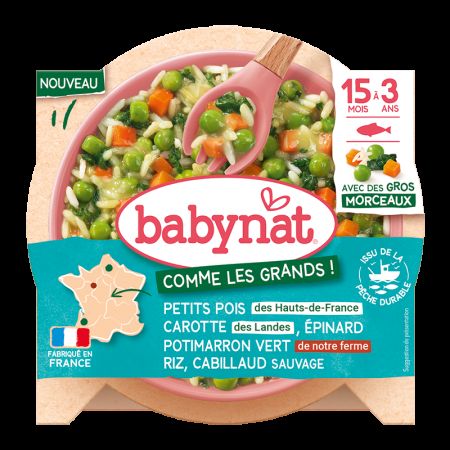 BABYBIO MENIU MAZARE SPANAC DOVLEAC VERDE OREZ SI PESTE COD 200 GR BIO*