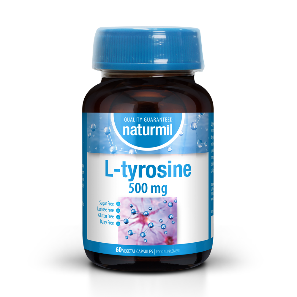 L-Tirozina, 500 mg, 60 capsule, Dietmed