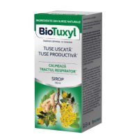 Sirop pentru tuse uscata si productiva Biotuxyl, 100 ml, Biofarm