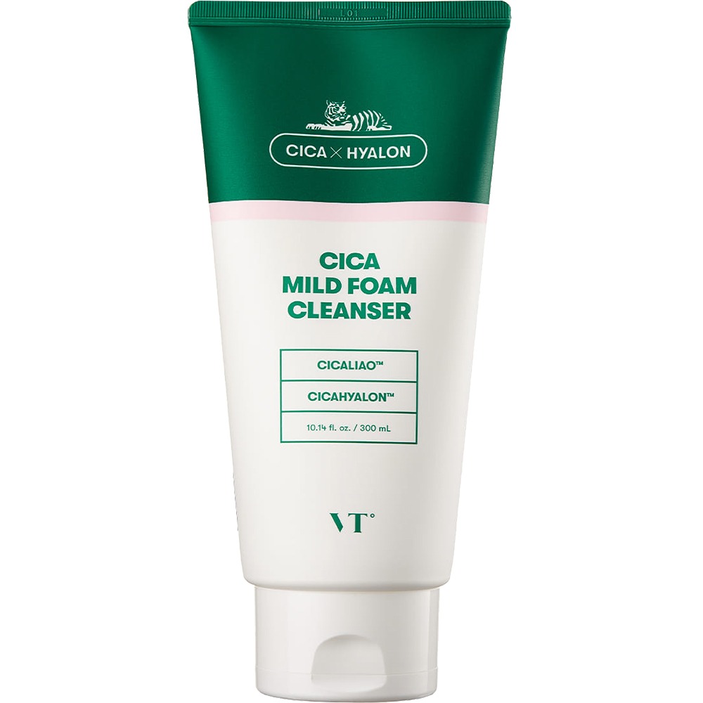 Spuma de curatare blanda Cica Mild, 300 ml, Vt Cosmetics