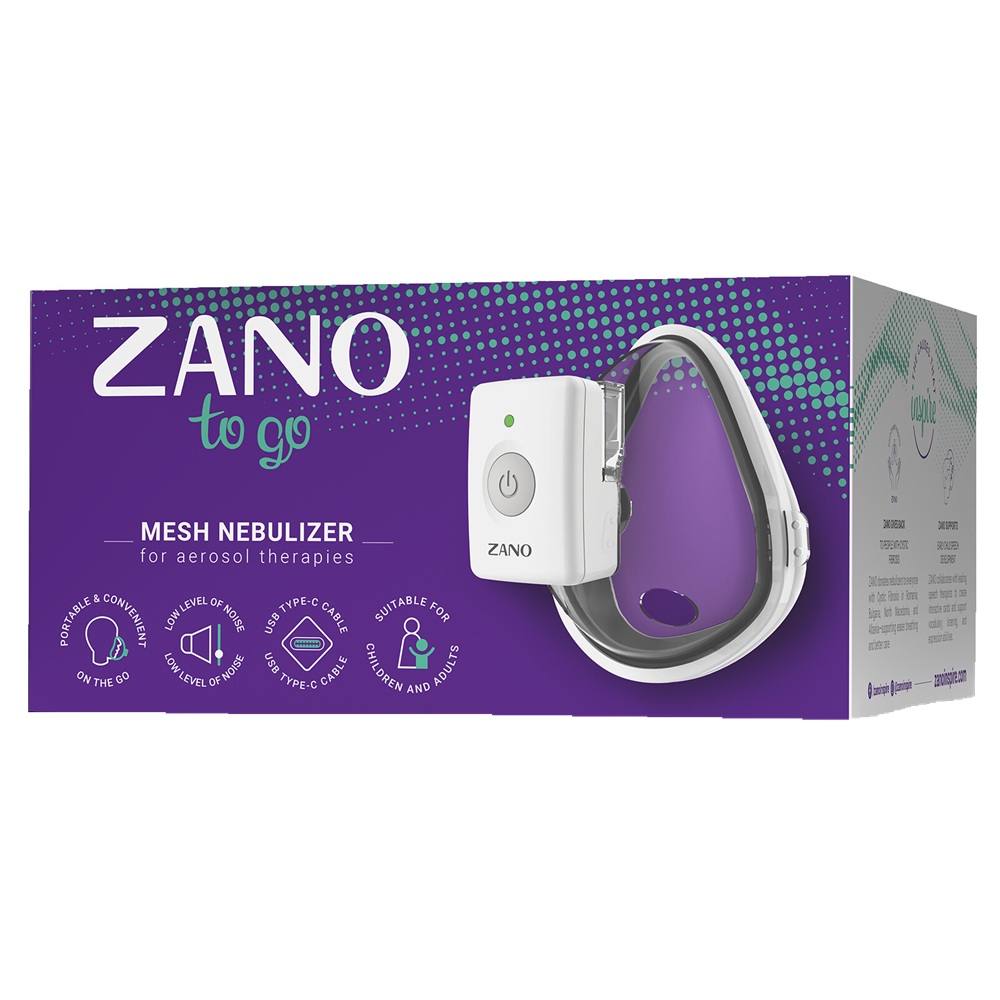 Nebulizator cu tehnologie mesh, Zano to go