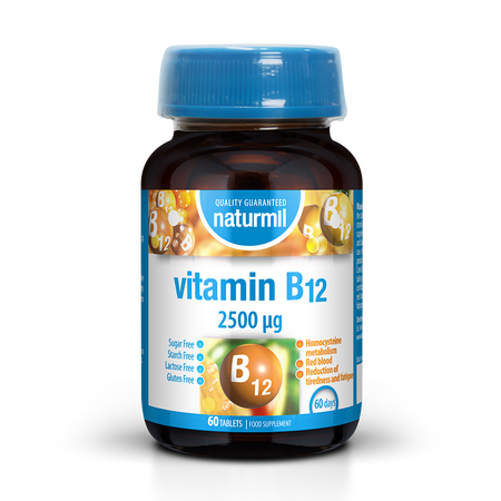 Vitamina B12, 60 tablete, Dietmed