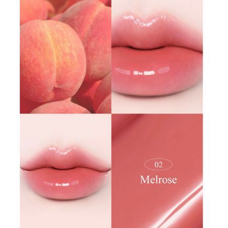Ruj lichid glossy cu efect de plumping Breeze Dewy, 02 Melrose, 4.5 g, Aperire 757664