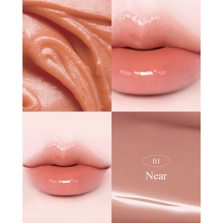 Ruj lichid glossy cu efect de plumping Breeze Dewy, 01 Near, 4.5 g, Aperire 757667