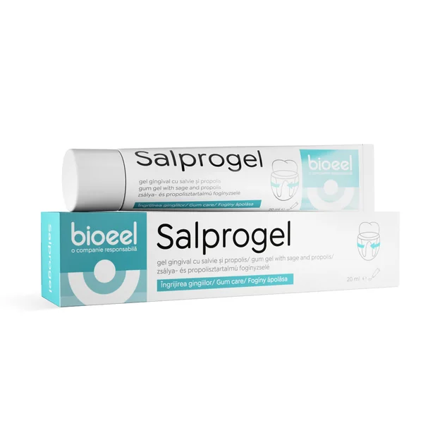 Gel gingival cu salvie si propolis Salprogel, 20 ml, Bioeel