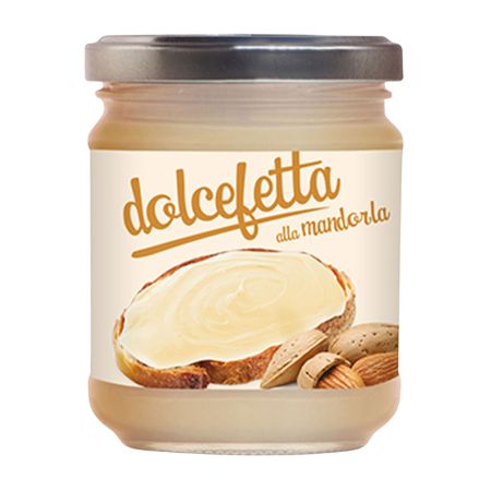 Crema tartinabila cu migdale Dolcefetta, 180 g, O Sole e Napule