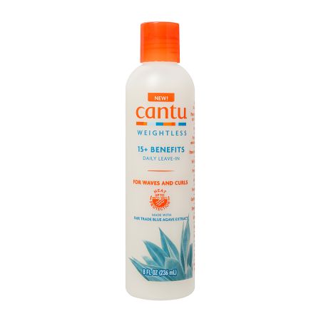 Leave-in zilnic 15 Beneficii cu agave Weightless, 236 ml, Cantu