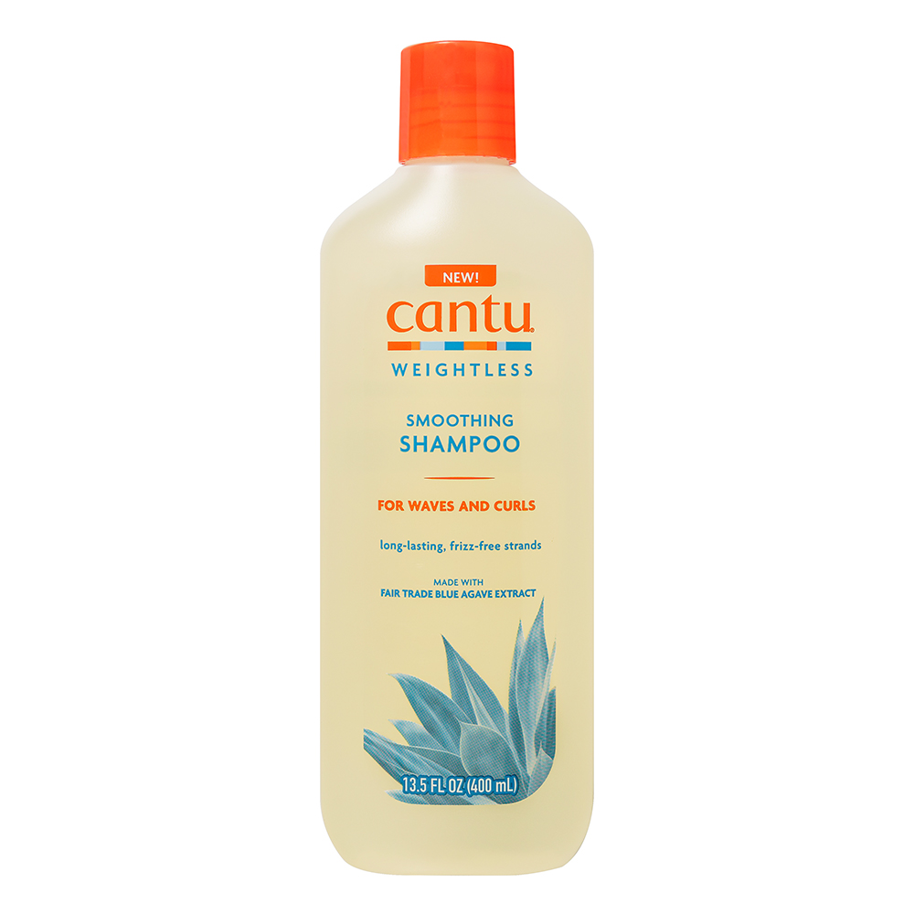 Sampon pentru netezirea parului cu agave Weightless, 400 ml, Cantu