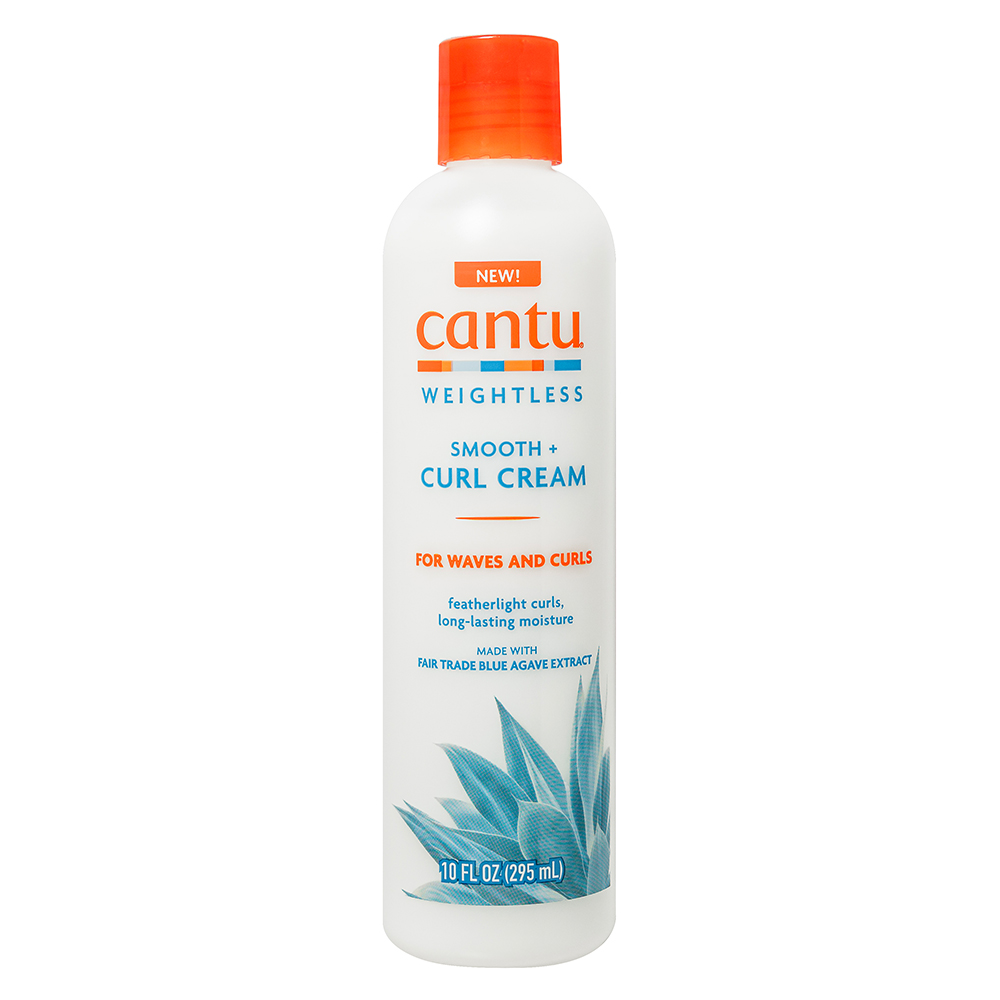 Crema pentru definirea buclelor cu agave Weightless, 295 ml, Cantu