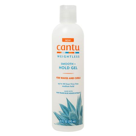 Gel pentru netezire si sustinere medie cu agave Weightless, 295 ml, Cantu