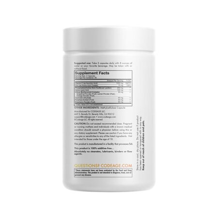 Vitamina C Lipozomala CodeAge, 180 capsule, GNC 820134