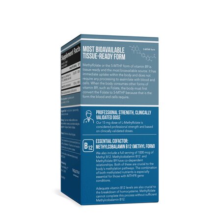 L-Methylfolate 5-MTHF, 60 capsule, GNC 757781