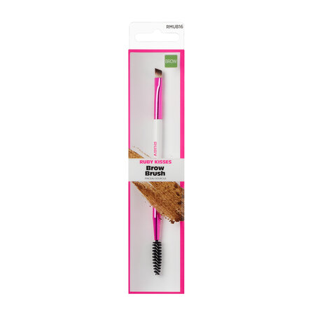 Pensula machiaj pentru sprancene, 1 bucata, Ruby Kisses 757833