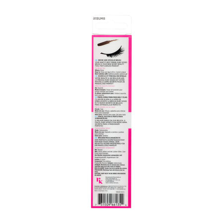 Pensula machiaj pentru sprancene, 1 bucata, Ruby Kisses 757834