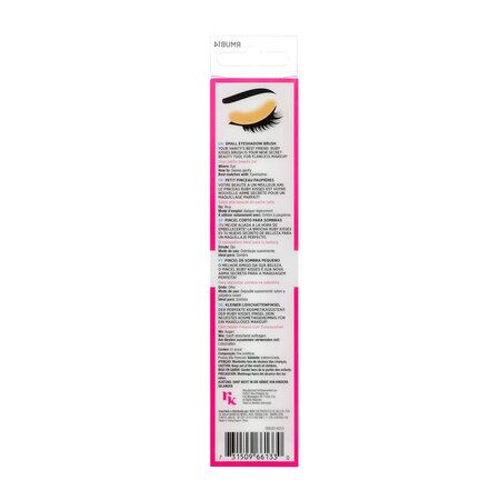 Pensula mica pentru fard de ochi, 1 bucata, Ruby Kisses 757848