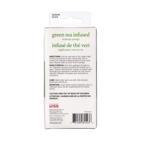 Burete machiaj cu infuzie de ceai verde, Kiss 757861