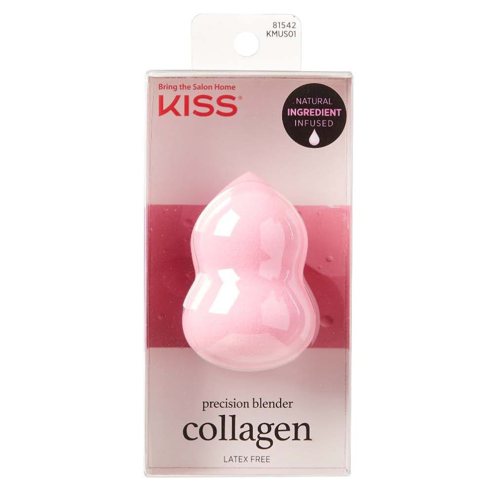 Burete machiaj cu infuzie de colagen, Kiss