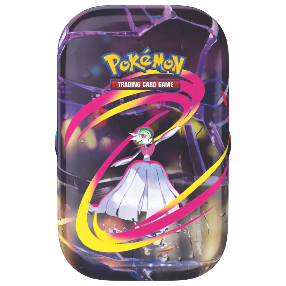 Cutie metalica Mega Evolution Mini Tin, Diverse Modele, 6 ani+, Pokemon TCG