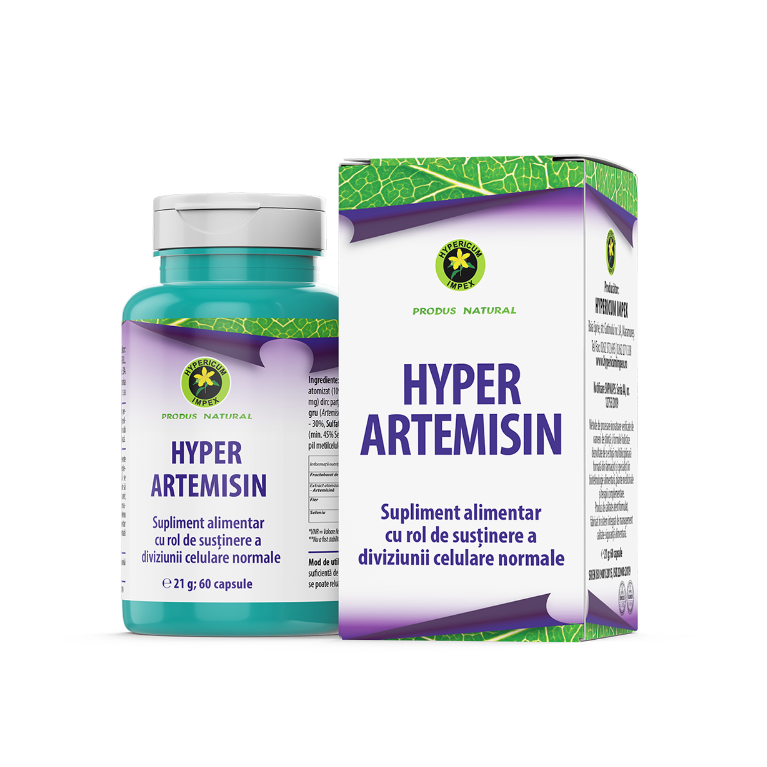 Hyper Artemisin, 60 capsule, Hypericum