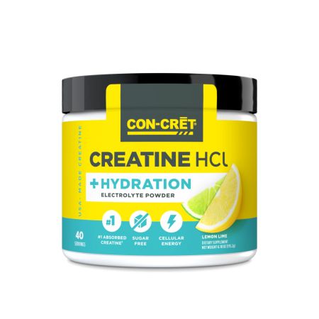 Creatina HCL cu electroliti, Lemon Lime, 175.2 g