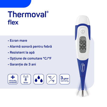 Termometru digital Thermoval flex, Hartmann 757948