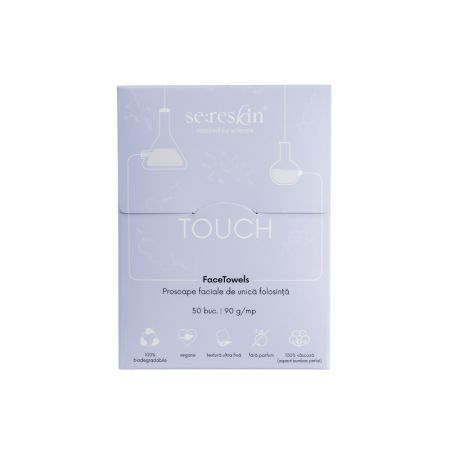 Prosoape faciale de unica folosinta, 50 bucati, Se:Reskin