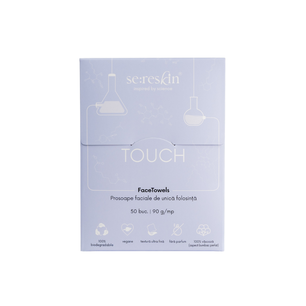 Prosoape faciale de unica folosinta, 50 bucati, Se:Reskin