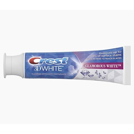 Pasta de dinti, 3D White Glamorous White, 93 g, Crest 758044