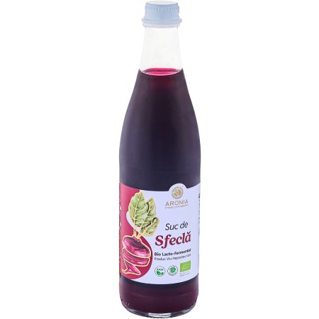 Suc Bio de sfecla lacto-fermentat, 500 ml, Aronia Charlottenburg