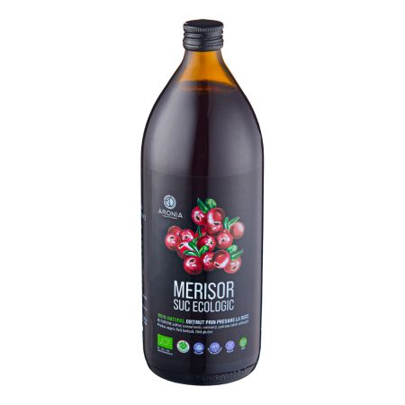 Suc BIo de Merisor, 1000 ml, Aronia Charlottenburg