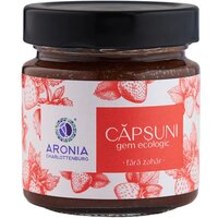 Gem de capsuni ecologic, fara zahar, 200 g, Aronia Charlottenburg