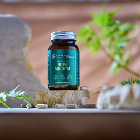 Dopa Mucuna Forte, 500 mg, 60 capsule, Aronia Charlottenburg 758098