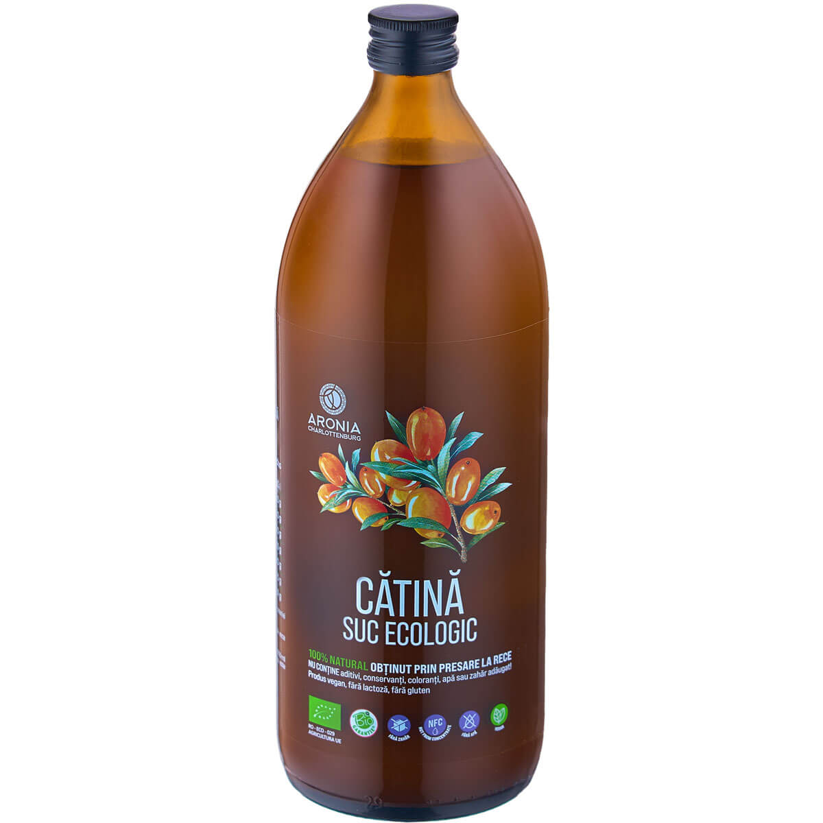 Suc ecologic de Catina, 1 litru, Aronia Charlottenburg