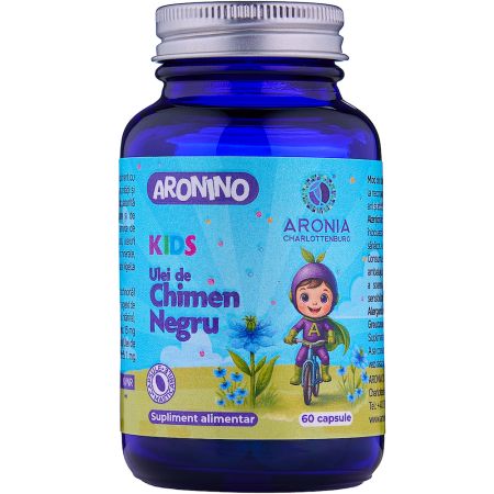 Ulei de Chimen Negru Aronino, 60 capsule masticabile, Aronia Charlottenburg