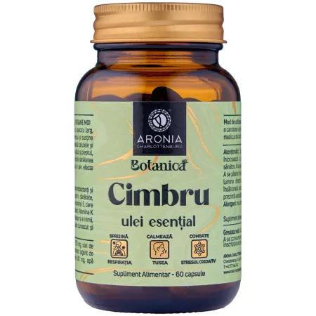 Cimbru Botanica, 60 capsule, Aronia Charlottenburg