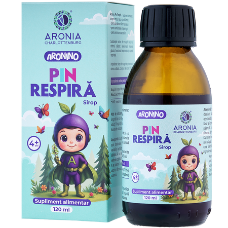 Sirop Pin Respira Aronino, 120 ml, Aronia Charlottenburg
