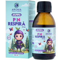 Sirop Pin Respira Aronino, + 4 ani, 120 ml, Aronia Charlottenburg