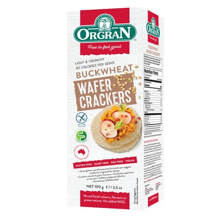 Crackers din hrisca fara gluten