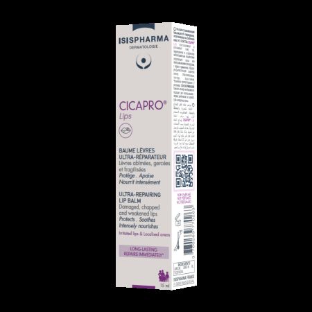 Balsam reparator intensiv pentru buze Cicapro, 15 ml, IsisPharma 759213