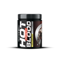 Pre workout cu cofeina Hot Blood Infinity, Orange-Lemonade, 350 g, Scitec Nutrition