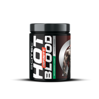 Pre workout cu cofeina Hot Blood Infinity, Kiwi-Strawberry, 350 g, Scitec Nutrition