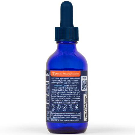 Ionic zinc, 50 mg, 59 ml, Trace Minerals 759323