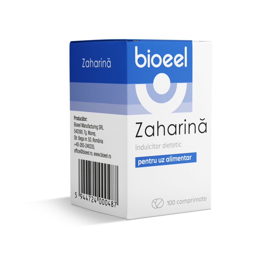Zaharina, 100 comprimate, Bioeel