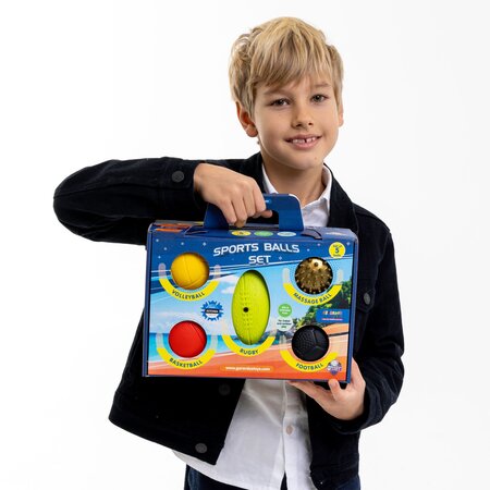 Set 5 mingi sport, 0 luni+, Gerardo's Toys 759665