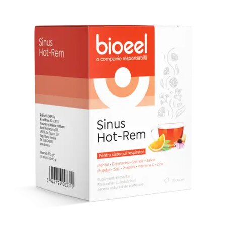 Sinus Hot-Rem, 15 plicuri, Bioeel 759902