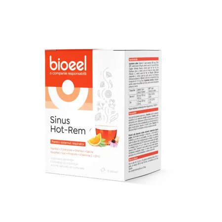 Sinus Hot-Rem, 15 plicuri, Bioeel 759905