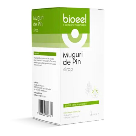 Sirop de muguri de pin, 120 ml, Bioeel 759927
