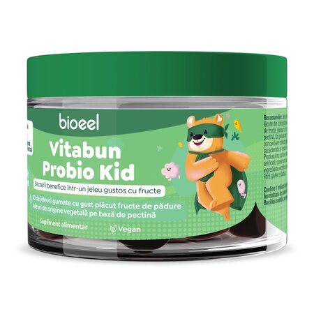 Jeleuri gumate Vitabun Probio Kid, 30 jeleuri, Bioeel 759977